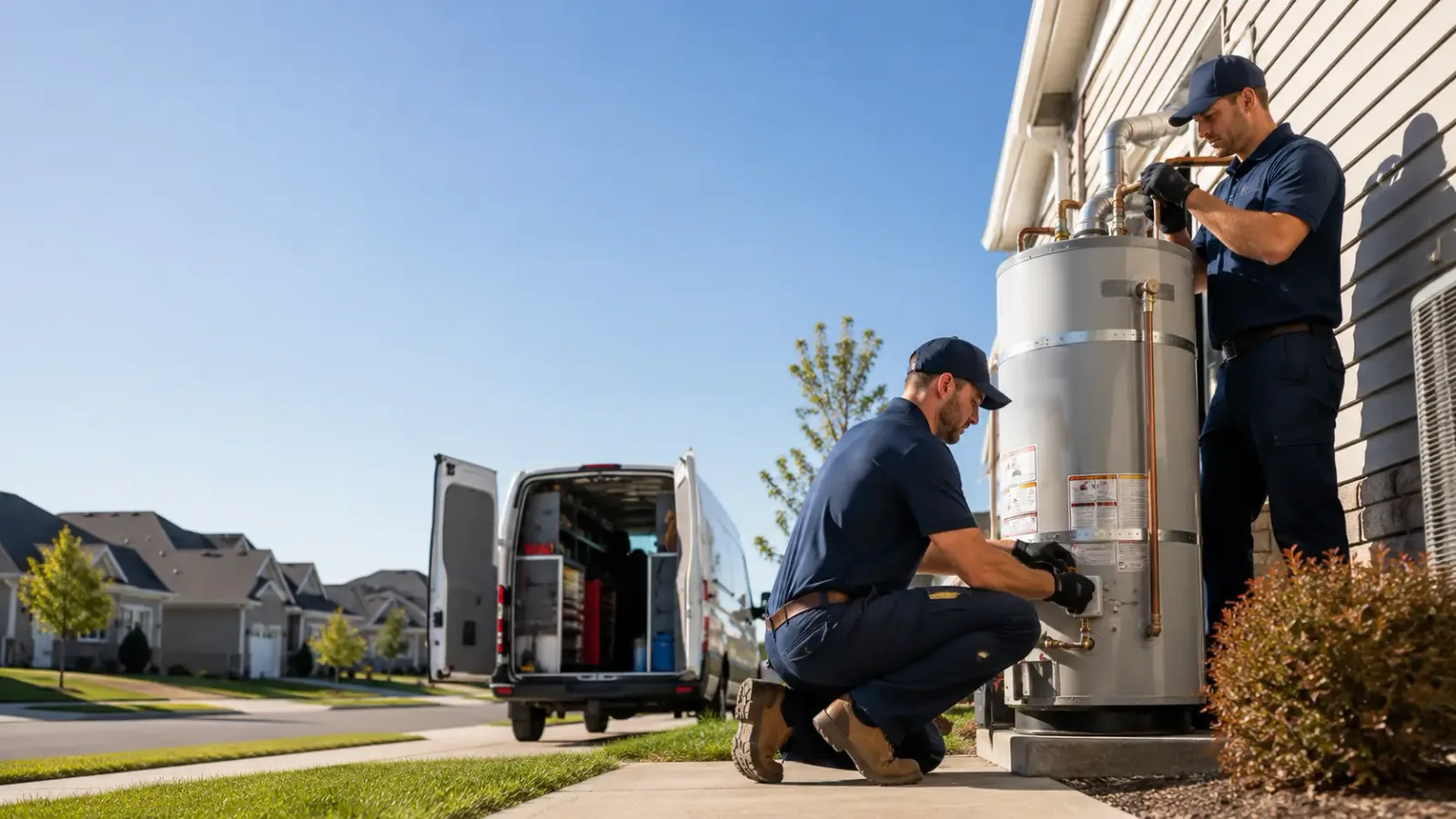 Water Heater Installation in Riverdale, ND